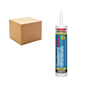 Soudal Soudacryl Paint Case of 12 cartridges